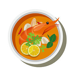 泰国料理咖喱蟹美食