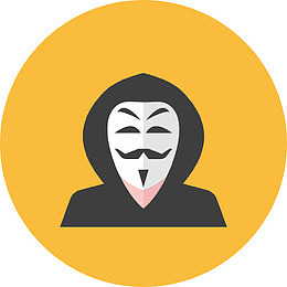 黑客该公司免费包-圆形