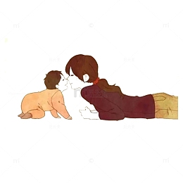 妈妈的陪伴