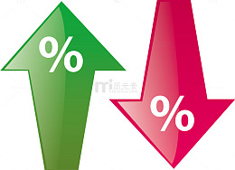 矢量促销三角箭头