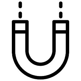 磁铁的图标