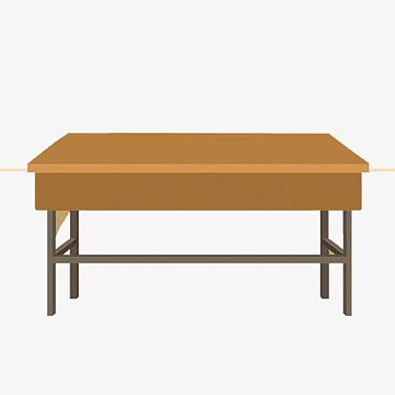 棕色复古中式书桌(2000x2000)png小木桌子书桌矢量图(3923x1921)png2