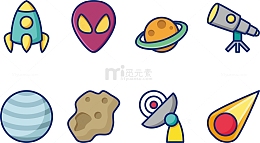 天文宇宙图标