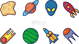 航空航天图标