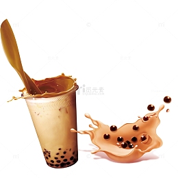 珍珠奶茶原味奶茶店宣传单