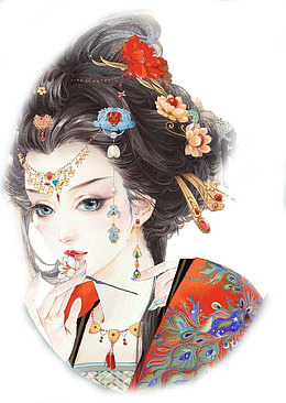 手绘王昭君