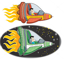 宇宙太空飞船