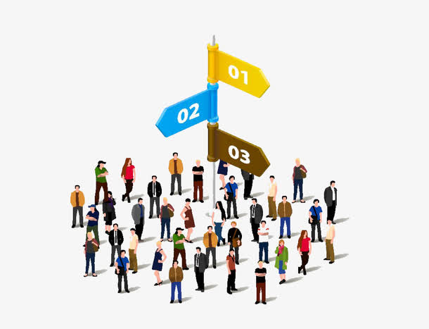 商业分组工作高清免扣素材