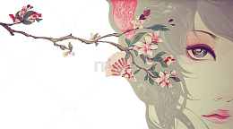 花与美人