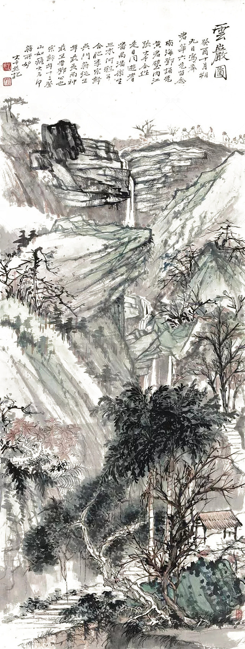 王阳明山水画