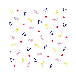 创意几何图形印花