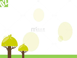 卡通ppt背景边框图