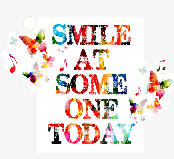 璀璨音乐水彩文字装饰元素