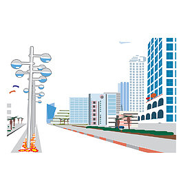 宽阔的道路