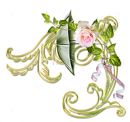 手绘花纹