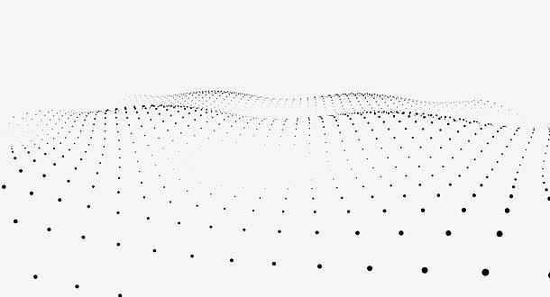 创意科技感元素手绘圆点