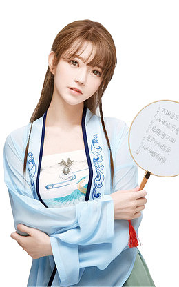 古风系列清秀的女子