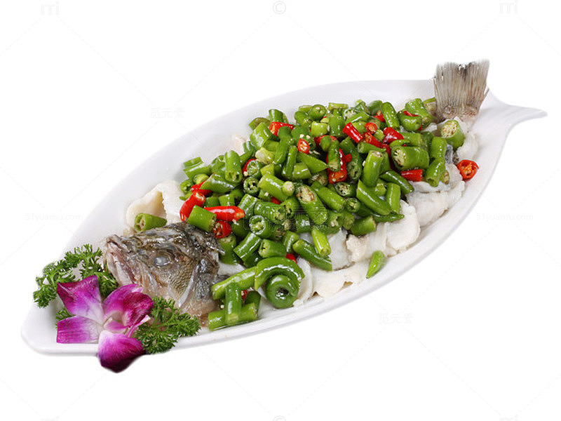 剁椒海鲈鱼