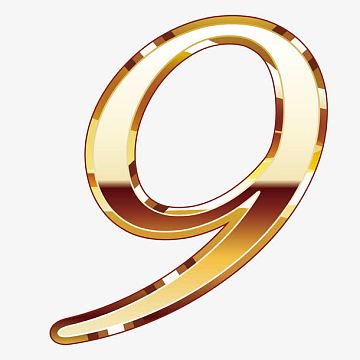 金色数字9素材_金色数字9图片元素-觅元素