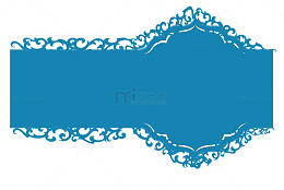 深蓝色简约小说腰封