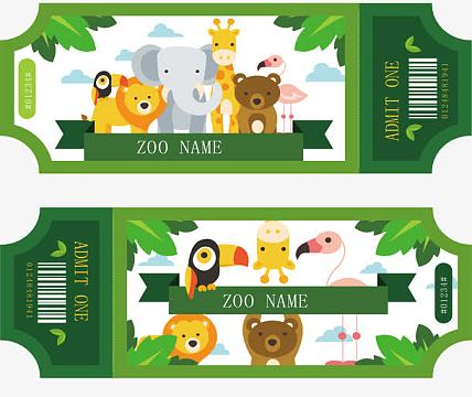卡通动物园门票