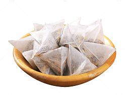 白色茶包