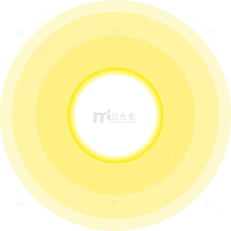 金色圆形光效图