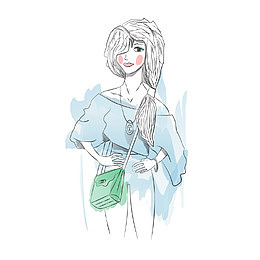 女孩