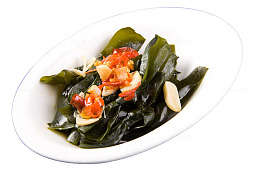 剁椒海带美食素材