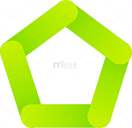 彩色渐变色三角形