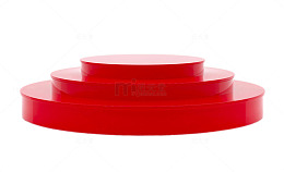 圆形的红色舞台