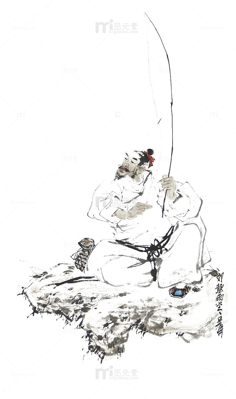 中国风垂钓