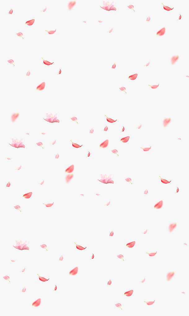 漂浮植物粉色模糊花瓣