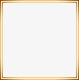 金色简约框架线条