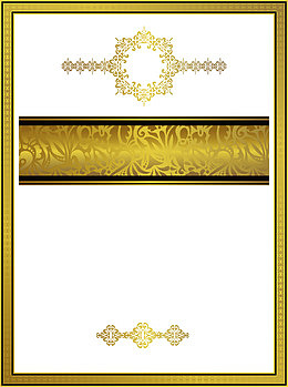 精美高档边框纹理