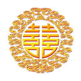 金色婚庆装饰纹理