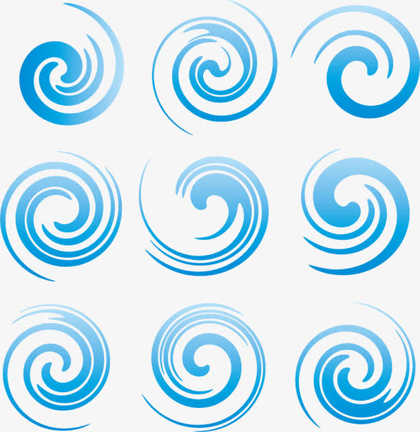 水花涟漪与标签素材免费下载_觅元素