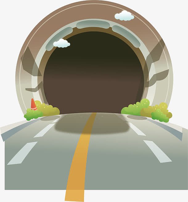 隧道png矢量元素