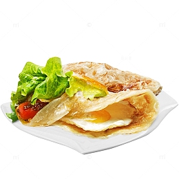 杂粮煎饼免抠素材