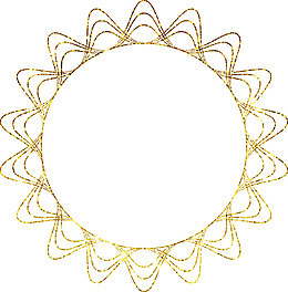金色花纹