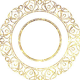 金色花纹