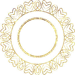 金色花纹