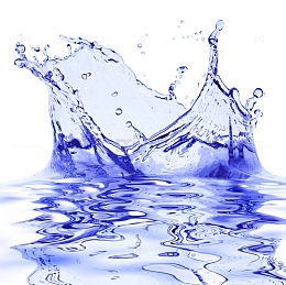 免抠溅起的水元素