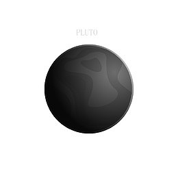精美太阳系行星矢量图