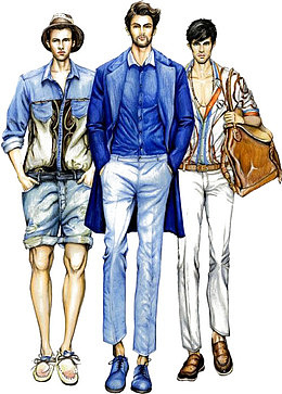 时尚男生