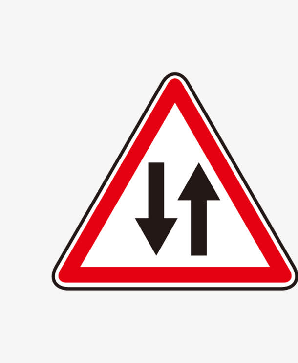 交通警告标志47种 三角图片