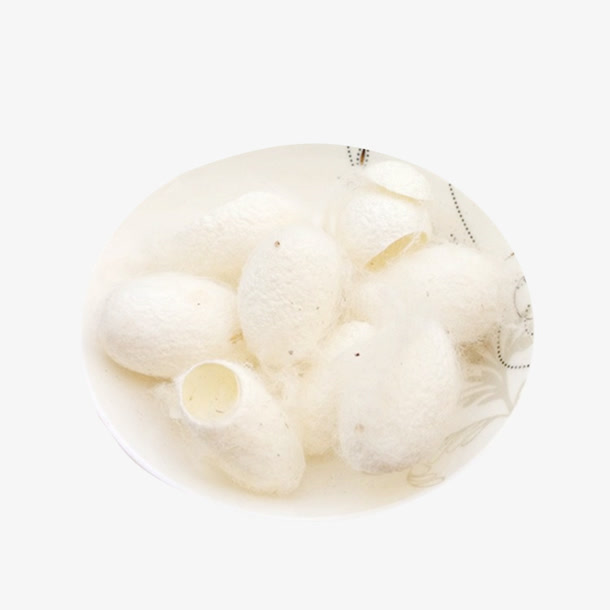 白色蚕衣高清素材