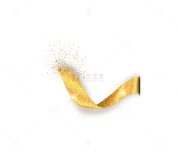 金属飘带矢量图