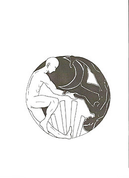 黑白人形