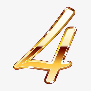 金色质感数字4png金色沙漏倒计时房地产元素png炫彩倒计时3天海报psd